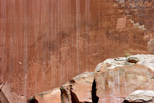 Capitol Reef Petroglyphs