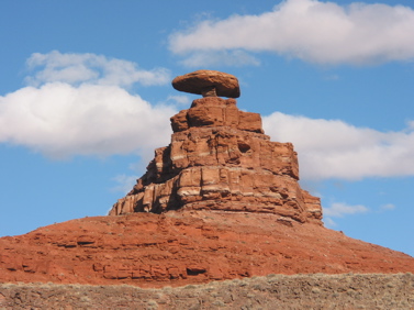 Mexican Hat Rock Formation